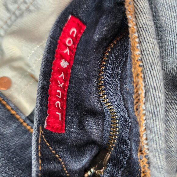 Lucky Brand 223 Straight Dark Blue Denim Jeans Mens Size 36X32 5 Pocket Pants 2 - Picture 11 of 11